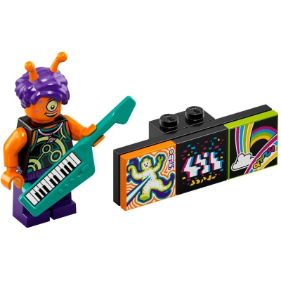 LEGO MINIFIGS Vidiyo Bandmates, Series 1 Alien Keytarist 2021